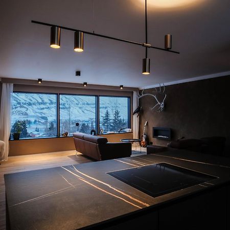 Seyðisfjörður Botnahlid Villa, Mountain And Town Views And Outdoor Sauna מראה חיצוני תמונה