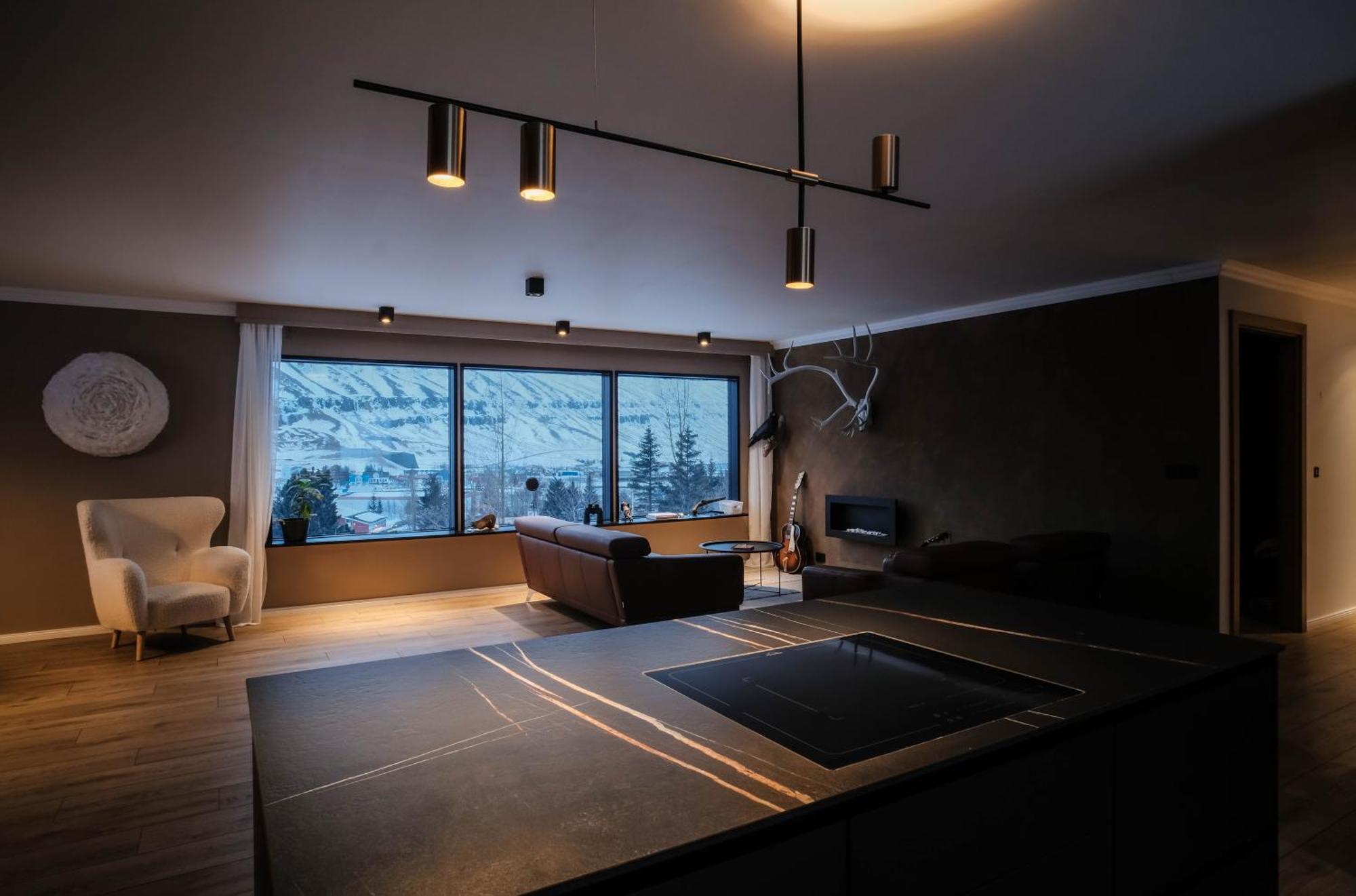 Seyðisfjörður Botnahlid Villa, Mountain And Town Views And Outdoor Sauna מראה חיצוני תמונה